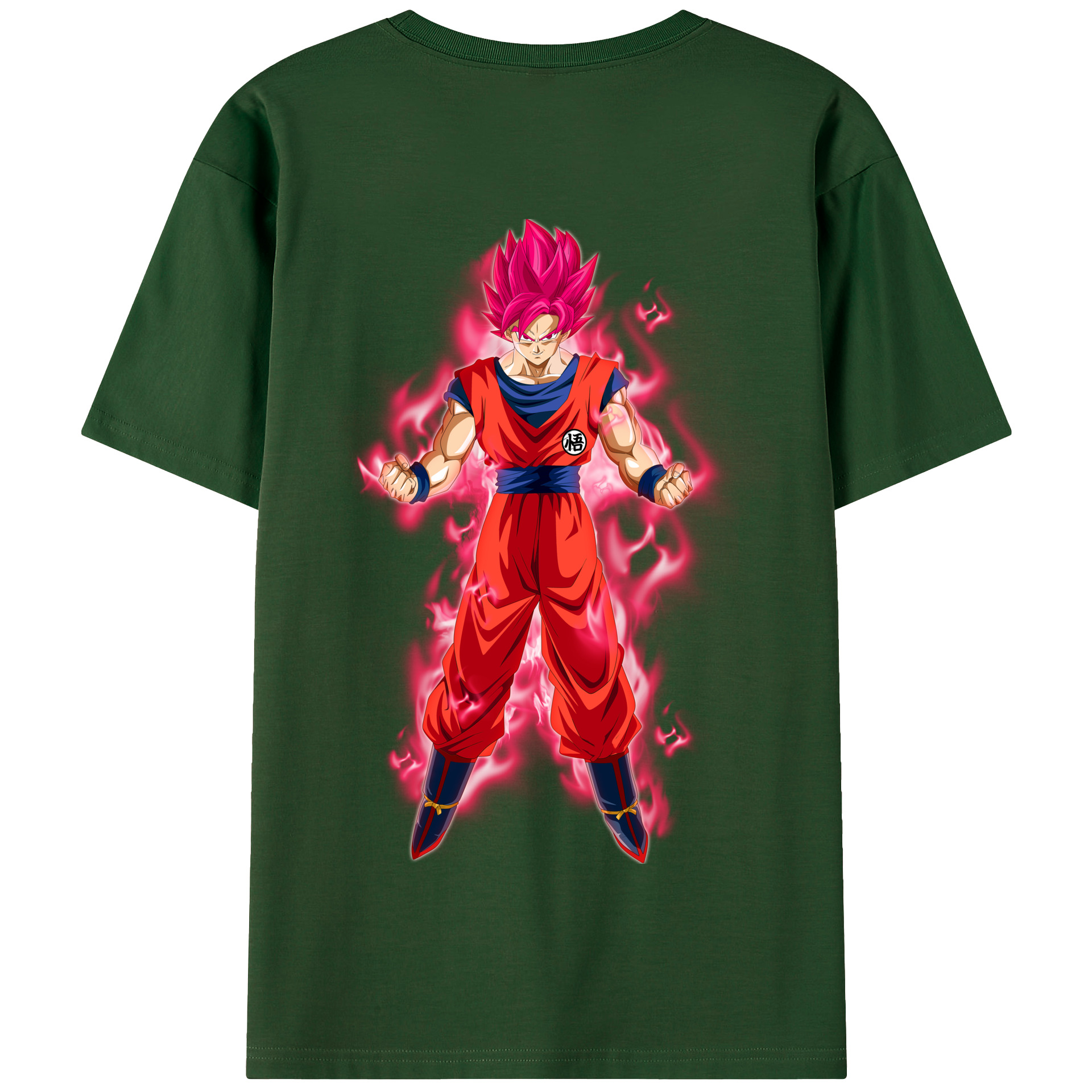 （画像用） ドラゴンボール 孫 悟飯（そんごはん）DRAGON BALL Son Gohan 綿100％半袖Tシャツ（背面プリント）